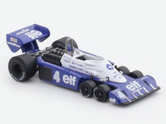 1977 Tyrrell P34 Monaco GP No 4 1:64 Kyosho licensed diecast scale model car miniature