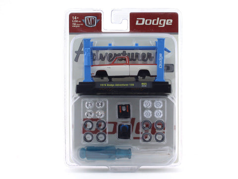 1978 Dodge Adventure 150 Model kit 1:64 M2 Machines diecast scale car collectible