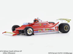 1979 Ferrari 312T4 Winner African GP 1:18 Bburago licensed diecast scale model collectible