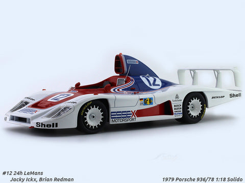 1979 Porsche 936/78 #12 1:18 Solido diecast scale model