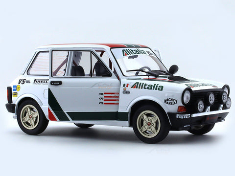 1980 Autobianchi Abarth A112 Rally Set 1:18 Solido diecast Scale Model collectible