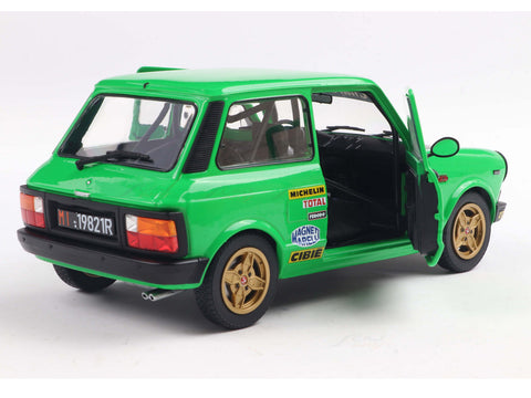 1980 Autobianchi A112 Mk.5 Abarth 1:18 Solido Licensed Diecast Scale Model Car Collectible
