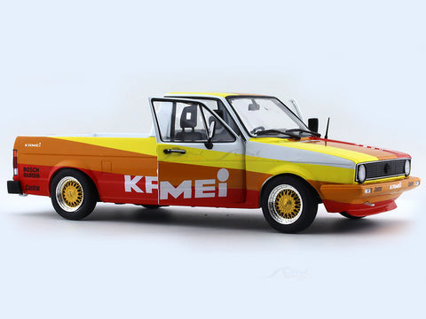 1982 Volkswagen Caddy MK I "Street Fighter" 1:18 Solido & Coffee mug Scale Model collectible