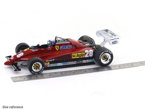 1982 Ferrari 126 C2 No 28 1:18 MCG Licensed Diecast Scale Model Car Collectible
