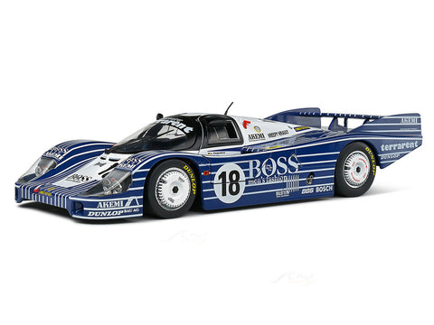 1983 Porsche 956LH 24H Le Mans 1:18 Solido licensed diecast scale model car collectible