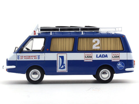 1984 RAF 2203 Lada rally assistance van 1:43 IXO scale model car collectible