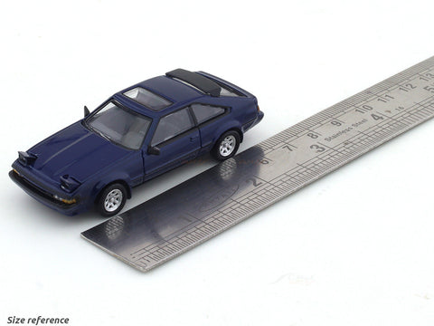 1984 Toyota Celica Supra Dark blue 1:64 Para64 diecast scale model car