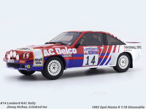 1985 Opel Manta R Lombard Rac Rally 1:18 Ottomobile scale model car collectible