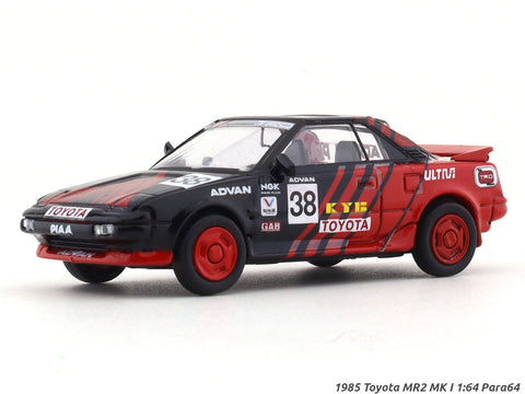 1985 Toyota MR2 MK I Advan 1:64 Para64 diecast scale model car