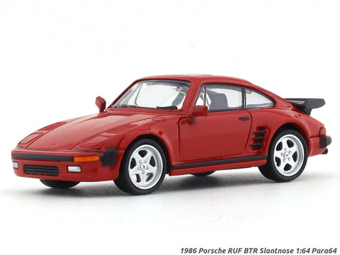 1986 Porsche RUF BTR Slantnose Guards red 1:64 Para64 diecast scale model car