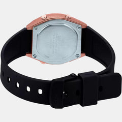 Vintage Unisex Quartz Beige Dial Digital Resin Watch D214