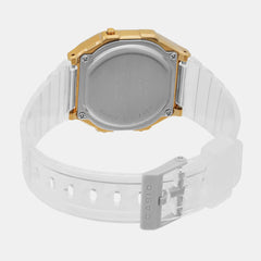 Vintage Unisex Quartz Gold Dial Digital Resin Watch D307
