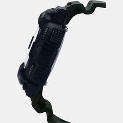 Youth Men Quartz Black Dial Analog-Digital Resin Watch AD223