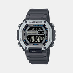 Youth Men Quartz Black Dial Digital Resin Watch D302
