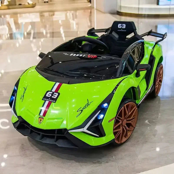 Lamborghini Electric Sports Ride on Car for Kids | 4 Channel Parental Control