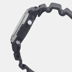 Youth Men Quartz Black Dial Digital Resin Watch D302