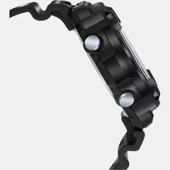 Youth Men Quartz Black Dial Analog-Digital Resin Watch AD264