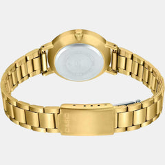 Enticer Women Quartz Green Dial Analog Stainless Steel Watch A1999