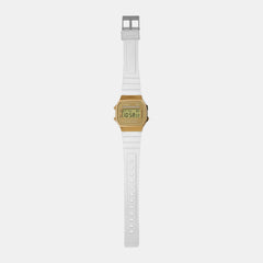 Vintage Unisex Quartz Gold Dial Digital Resin Watch D307
