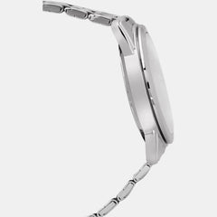 Enticer Men Quartz Black Dial Analog Stainless Steel Watch A550