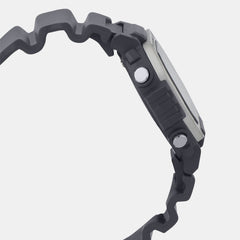 Youth Men Quartz Black Dial Digital Resin Watch D302