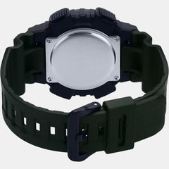 Youth Men Quartz Black Dial Analog-Digital Resin Watch AD223