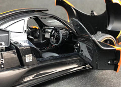 1/18 Almost Real AR+ Pagani Zonda Cinque Coupe 2009 White Diecast Full Open