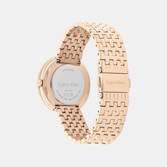 Twisted Bezel Women Quartz Green Dial Analog Stainless Steel Watch 25100068