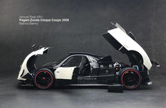 1/18 Almost Real AR+ Pagani Zonda Cinque Coupe 2009 White Diecast Full Open