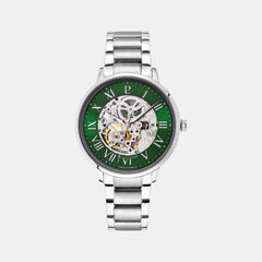 Men Automatic Green Dial Analog Stainless Steel Watch 317B171