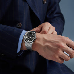 【Limited Edition 300pcs】Hammer Dial Big Date Automatic Winding Gold Brown Chiming Watch Lucky Harvey