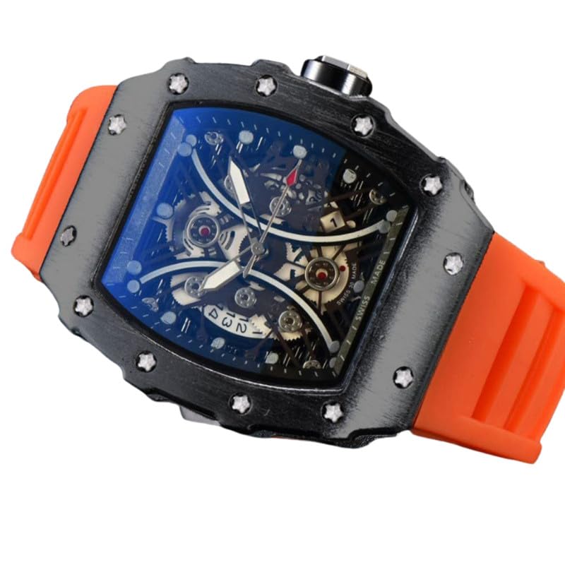 Men's Analog Watch with Calendar Casual Wrist Watch with Date Display and Strap Closure