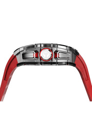 TSAR BOMBA Mens Watches Luxury Tonneau Watches for Men Waterproof 50M Analog Watch Chronograph Calendar Date Men’s Dress Business Work Watch Diver Large Square Face Wristwatch