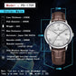 Pagani Design 1759 Automatic Men's Watches Fashion Dress Self-Winding Watch Leather Strap 100 m Waterproof Casual Style