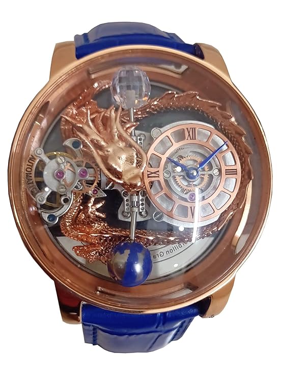 PINDU Dragon Watch for Men | A Celestial Dragon Astronomia Watch | A Masterpiece of Art and Horology | Gift for Men