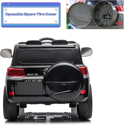 Licensed Toyota Land Cruiser Police Kids Car