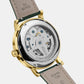 Men Automatic Green Dial Multi-Function Leather Watch 821-L21412