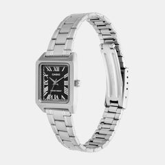 Enticer Women Quartz Black Dial Analog Stainless Steel Watch A2278