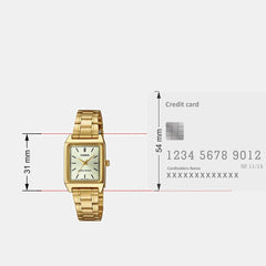 Enticer Women Quartz Silver Dial Analog Stainless Steel Watch A2285