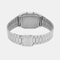 Vintage Unisex Quartz Green Dial Analog Stainless Steel Watch AD278