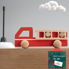 Wooden Fire Engine