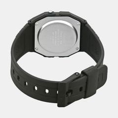 Youth Unisex Quartz Grey Dial Digital Resin Watch D052