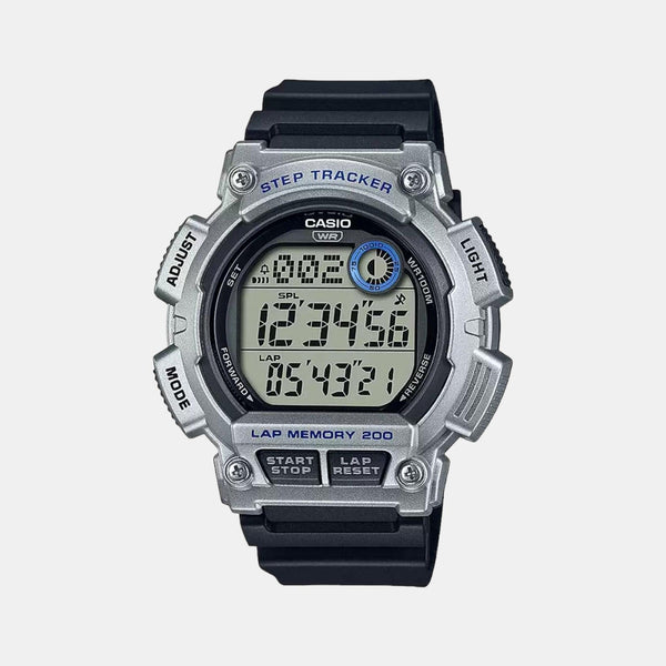 Youth Unisex Quartz Grey Dial Digital Resin Watch D244