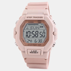 Youth Unisex Quartz Pink Dial Digital Resin Watch D317