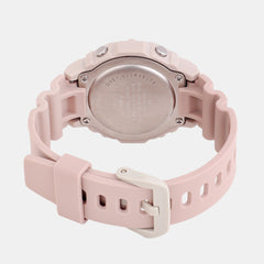 Youth Unisex Quartz Pink Dial Digital Resin Watch D317