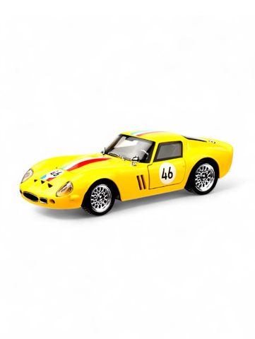 Yellow - Ferrari 250 GTO – Premium Metal Diecast Collectible Toy | High Simulation Classic Sports Car Model Scale 1:32 TV5397.