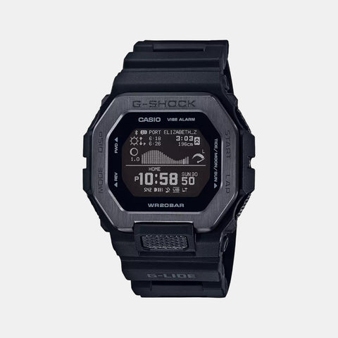 G-Shock Men Quartz Black Dial Digital Resin Watch G1125