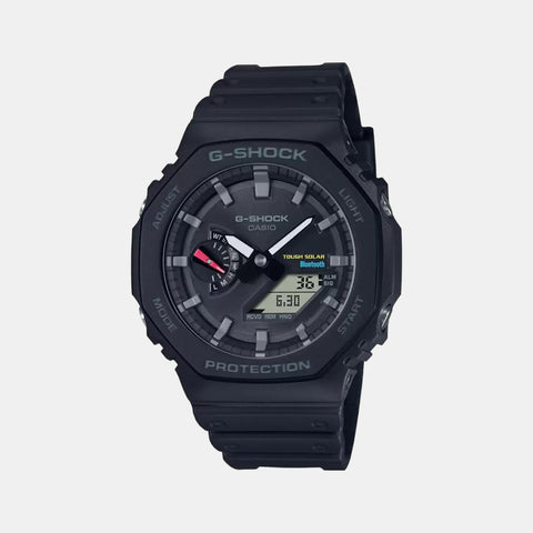 G-Shock Men Quartz Grey Dial Analog-Digital Resin Watch G1241