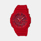 G-Shock Men Quartz Red Dial Analog-Digital Resin Watch G988