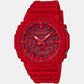 G-Shock Men Quartz Red Dial Analog-Digital Resin Watch G988